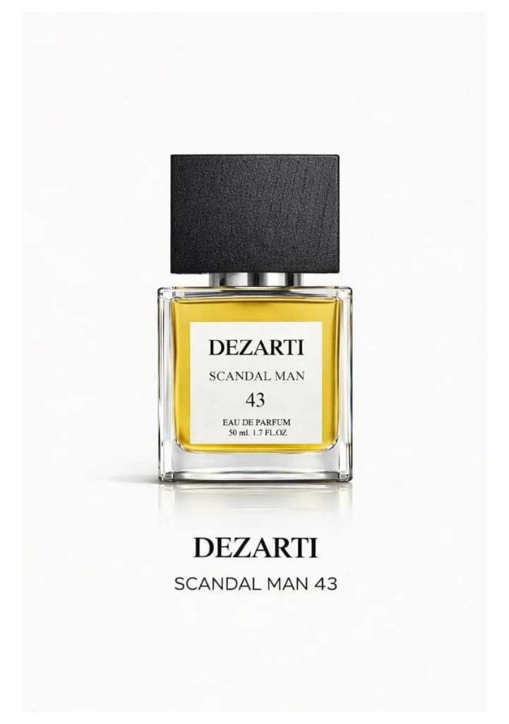 SCANDAL MAN Luxury Perfume by Dezarti Perfumes