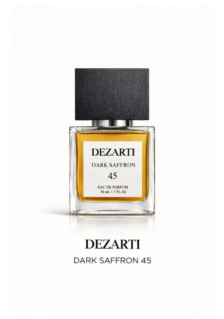 DARK SAFFRON Luxury Perfume by Dezarti Perfumes