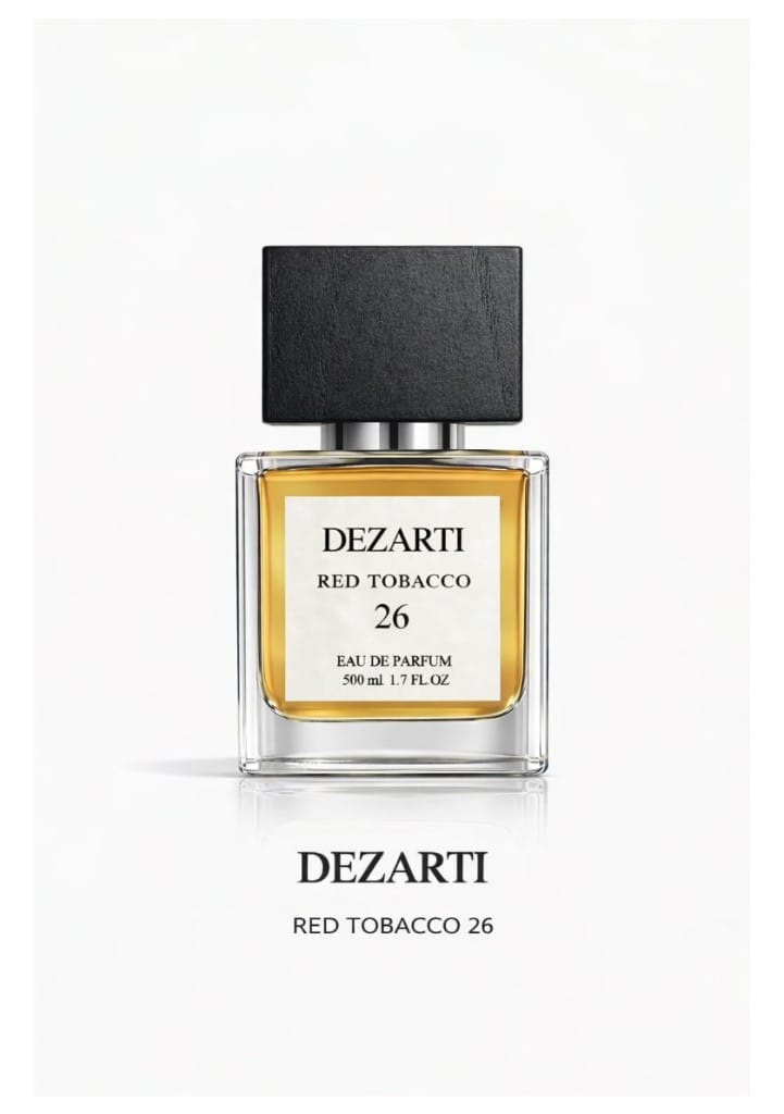 RED TOBACCO Luxury Perfume by Dezarti Perfumes
