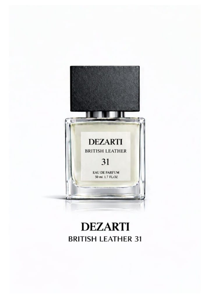 BRITISH LEATHER Luxury Perfume by Dezarti Perfumes