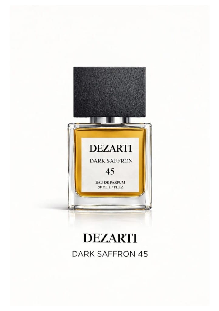 DARK SAFFRON Luxury Perfume by Dezarti Perfumes
