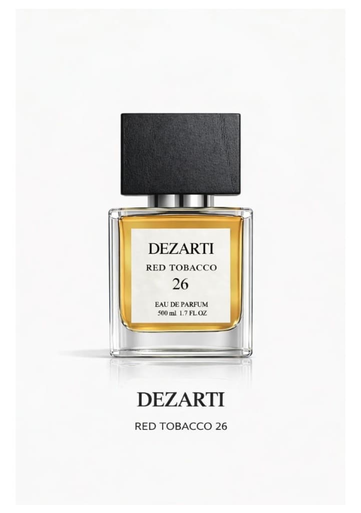 RED TOBACCO Luxury Perfume by Dezarti Perfumes
