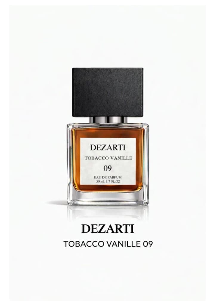 TOBACCO VANILLE Luxury Perfume by Dezarti Perfumes