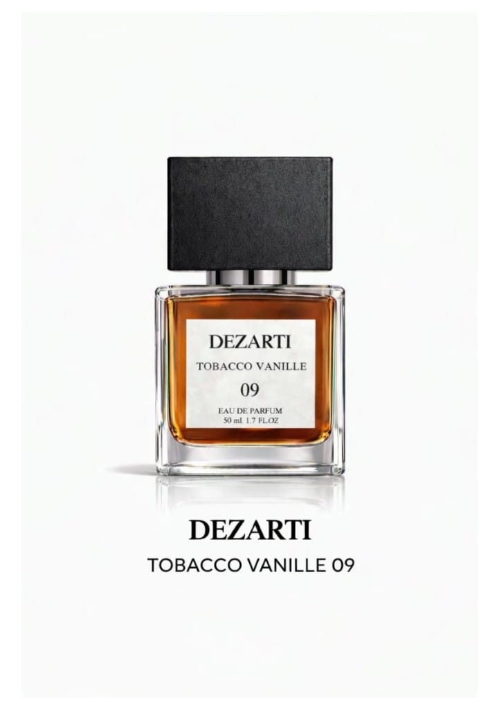 TOBACCO VANILLE Luxury Perfume by Dezarti Perfumes